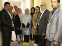 گزارش تصویری هیات رئیسه دانشگاه از خوابگاه خواهران به مناسبت هفته خوابگاه